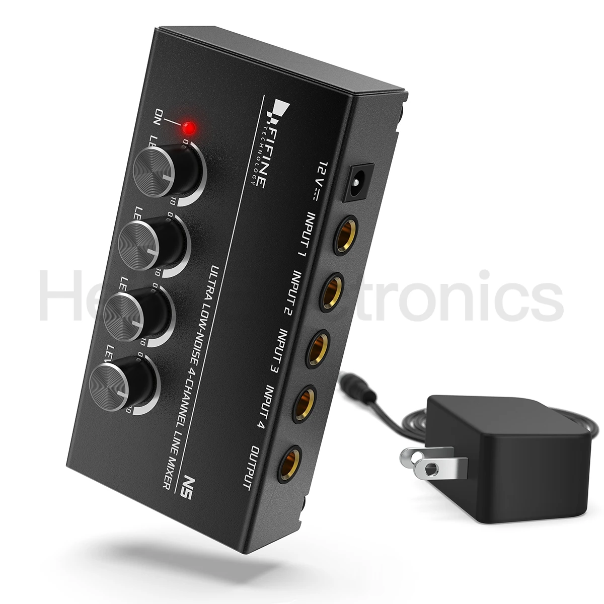 Fifine Mini Audio Mixer Headphone Amplifier Best Portable Headphone Amp