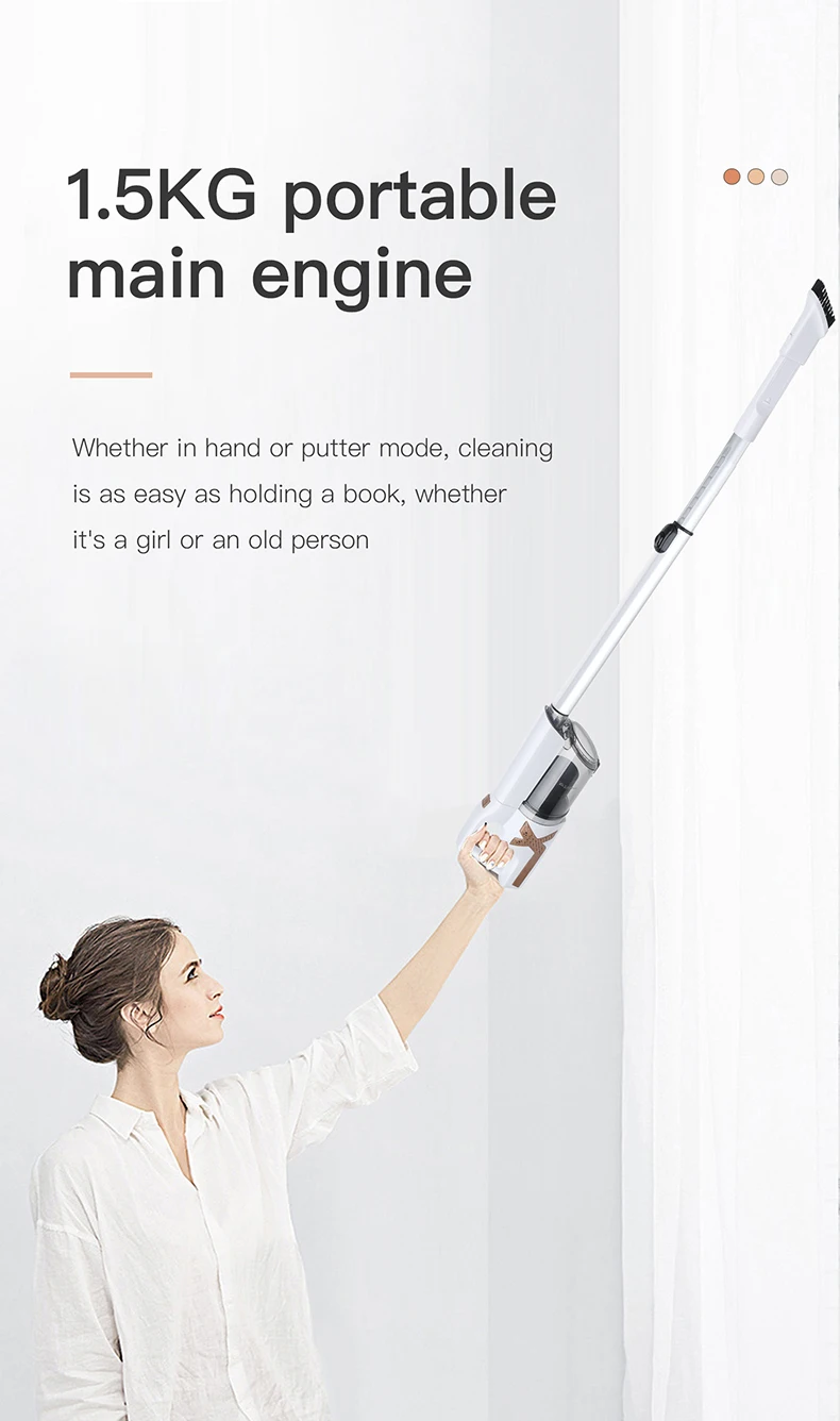 2021 New Product Two In One Household Usage Wireless Wet And Dry Handheld Vacuum Cleaners