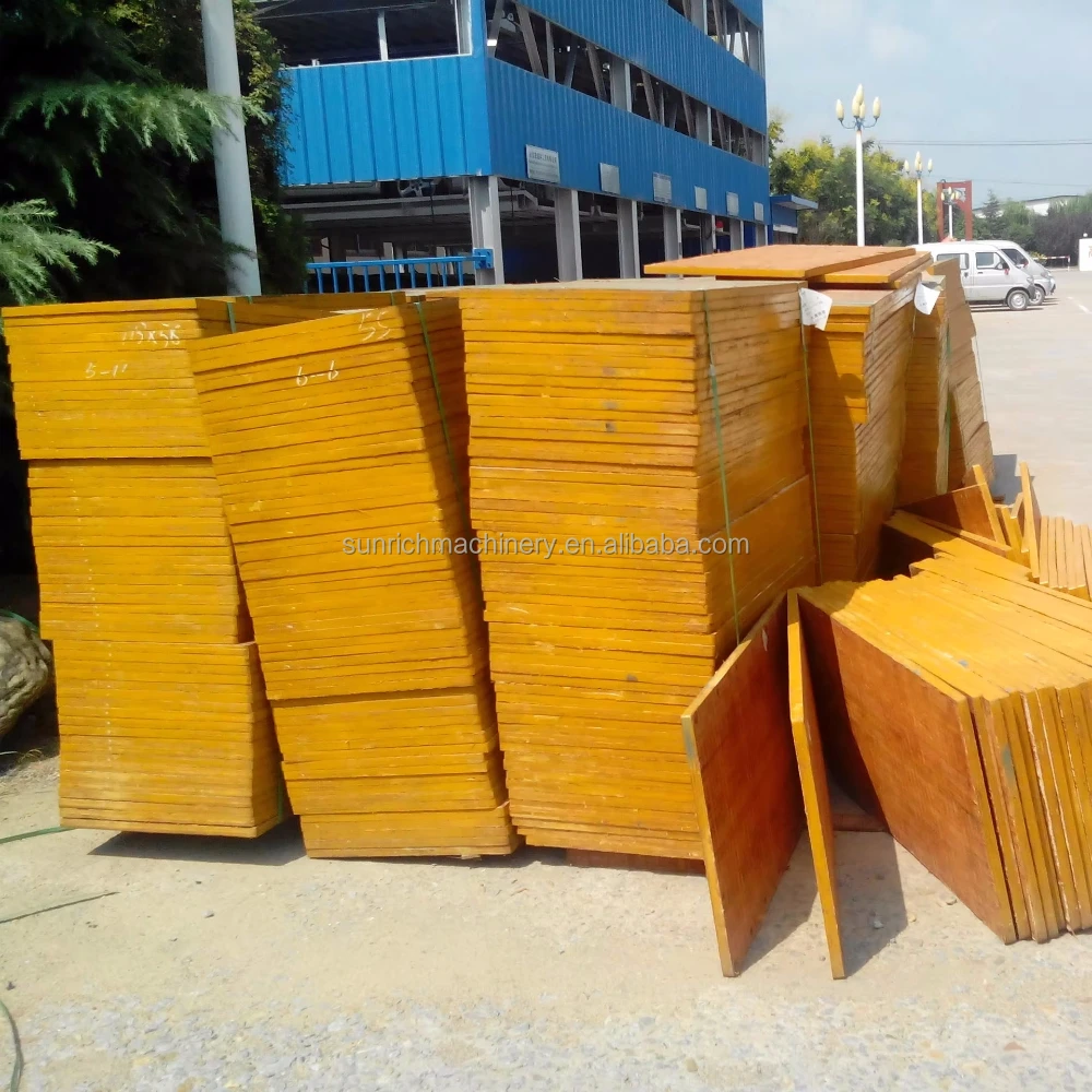 Goog Quality Block Machine Bamboo Pallet Wood Bamboo Pallets for Bricks GMT Fiber Block Pallets Price