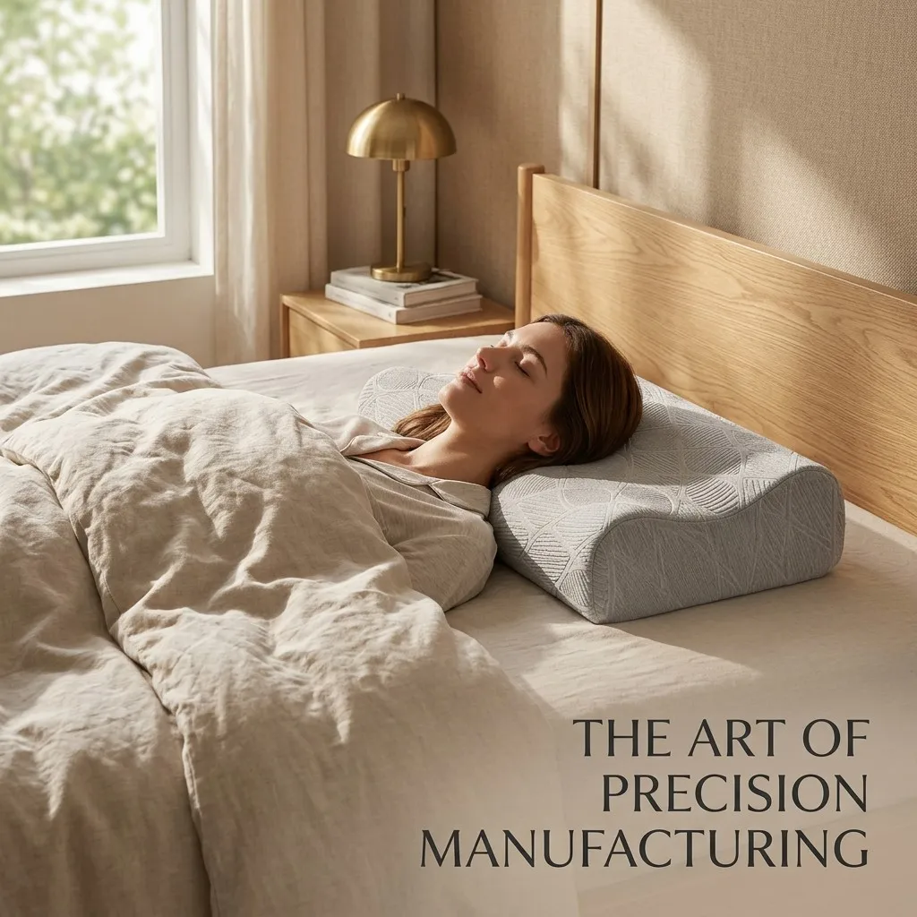 Fábrica de almohadas para la cabeza: almohada ergonómica para dormir con soporte ergonómico de alivio de presión adaptado a moldes personalizados