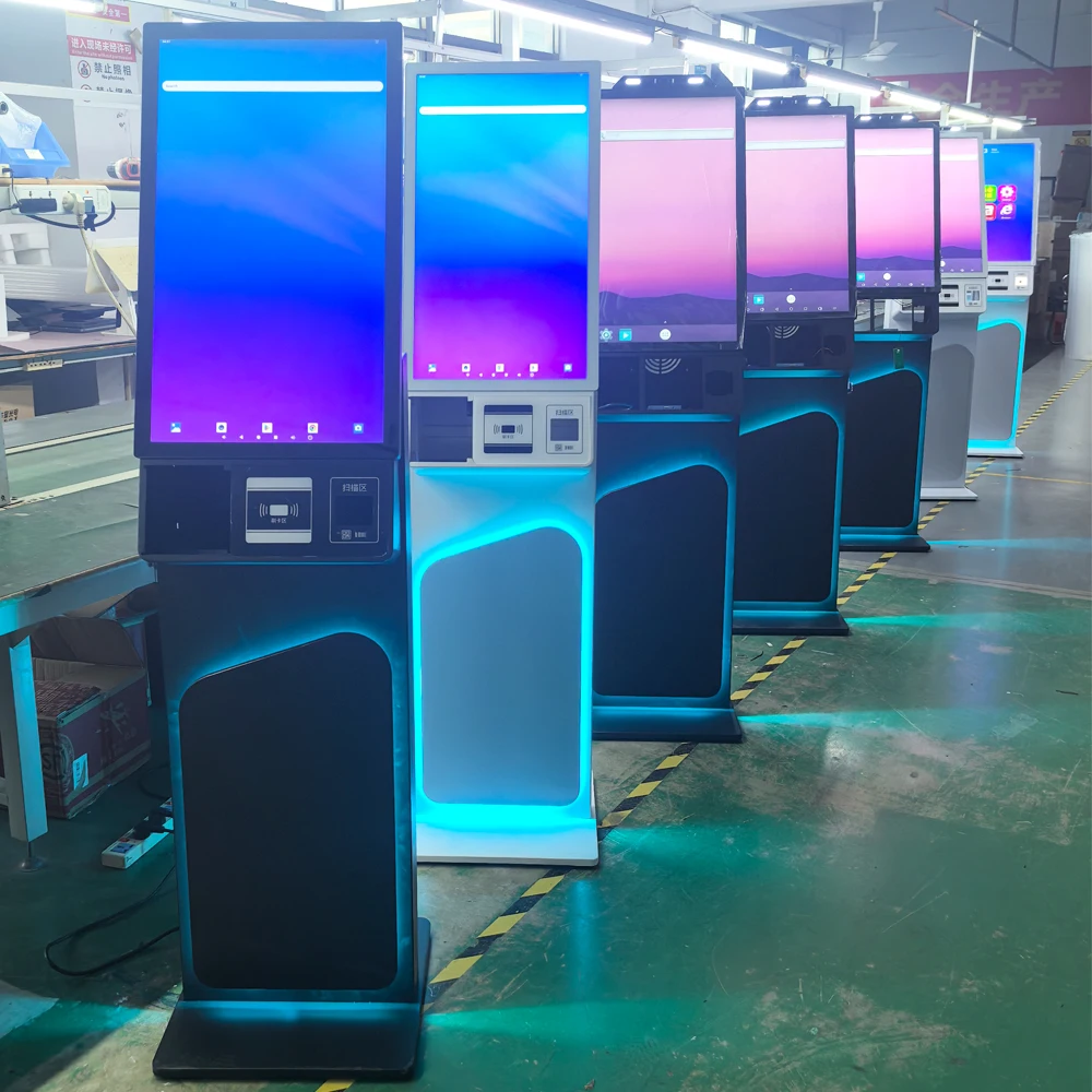 Android Powered Self Ordering Kiosk with Printer & Microphone