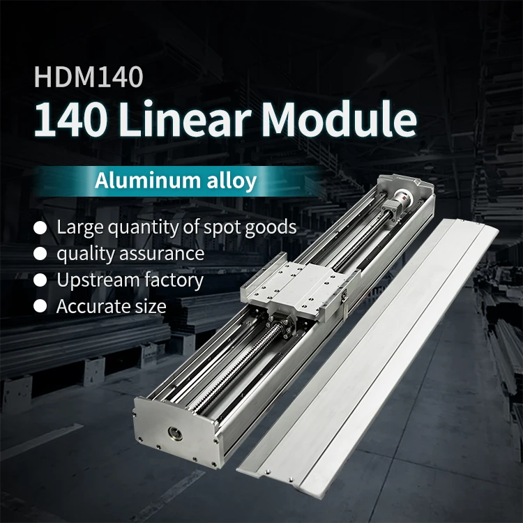 140 Semi Enclosed High-precision Sliding Table Linear Module XYZ Three-axis High-precision High-speed High-precision Slider details