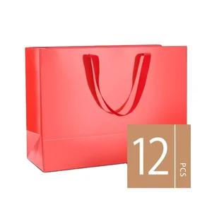 Matte Shopping Embossing Custom Paper Shopping Bags  Luxury Paper Gift Bags With Handles for All Occasions Holiday Gift Packing