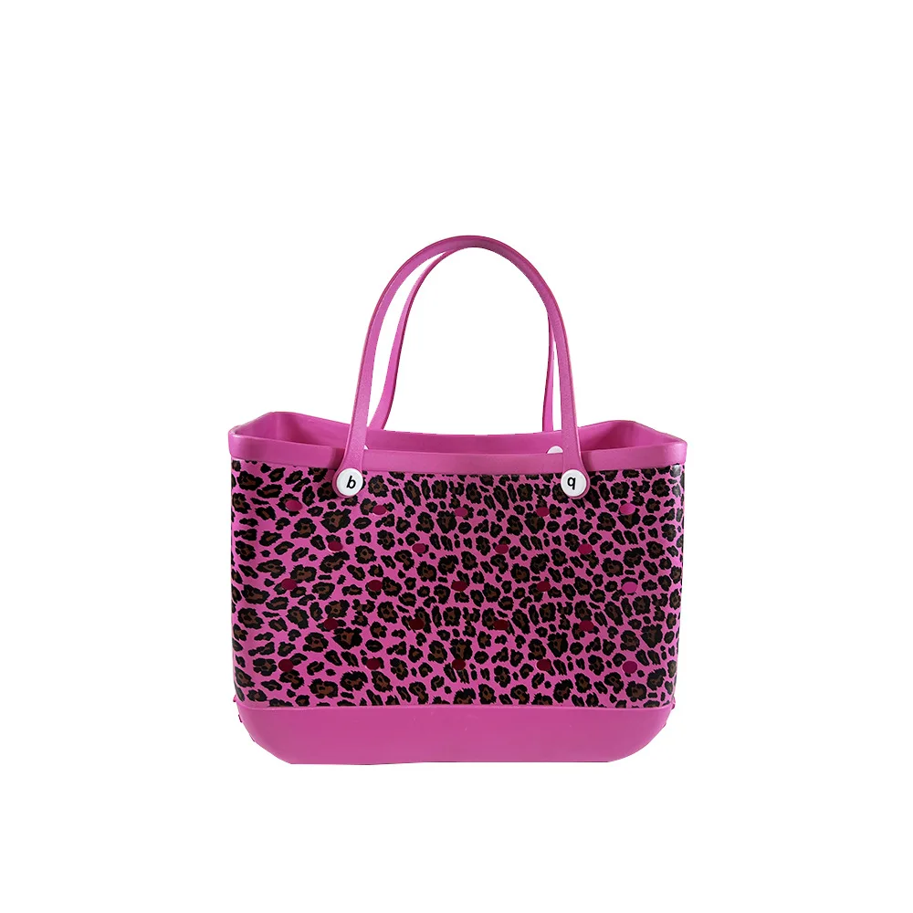 Pink Leopard Leopard Print Bogg Bag ?Leopard Print Baby Bogg