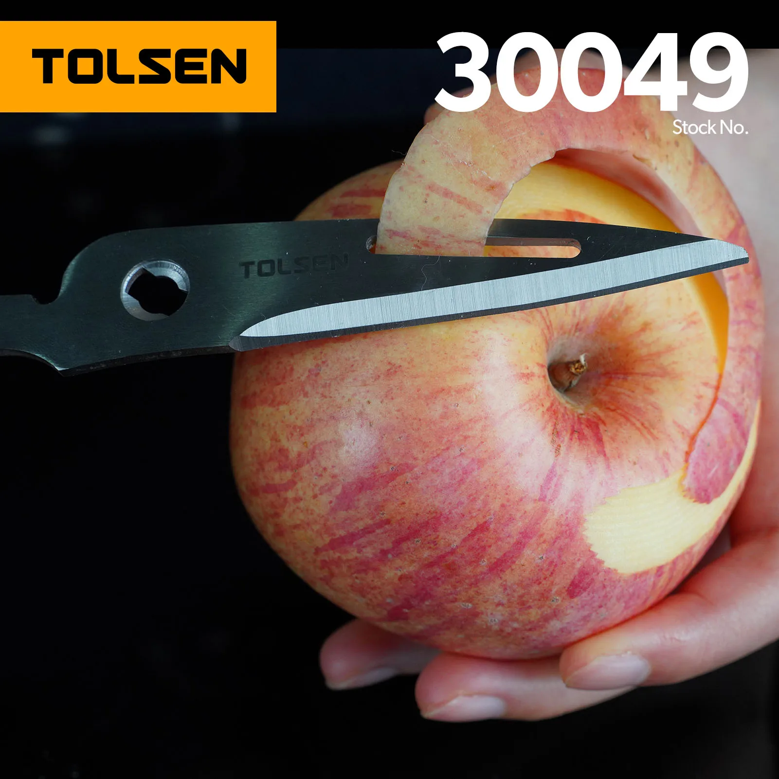 Tolsen 30042 Multi-Purpose Spring Loaded Scissors 180mm (7”)