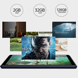 PRITOM Lightweight Portable 7 Inch Android Tablet  RAM 2G ROM 32 GB WIFI Tablet Pc with Leather case