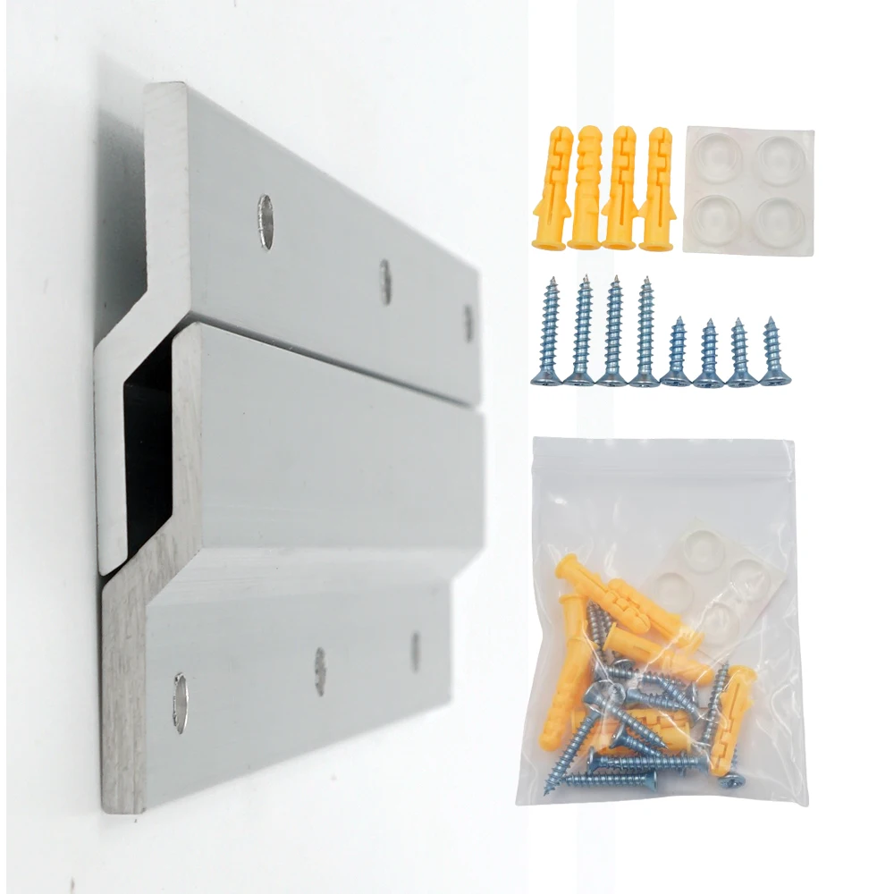 LENWA Aluminium Z Bar Hanger - Versatile Wall Mounting