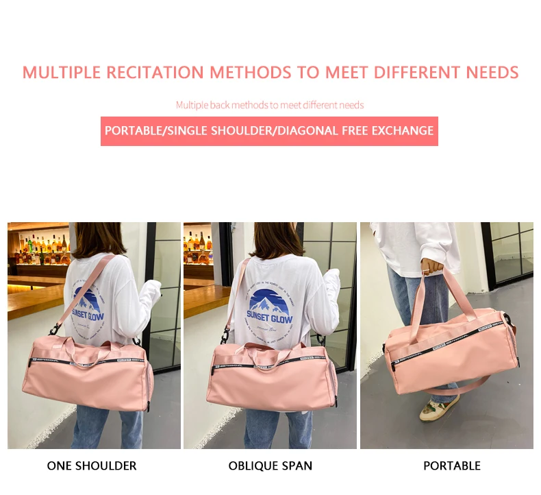 Women handbag nylon new luggage bags for women crossbody casual ladies fashion shoulder bag men's travel bag