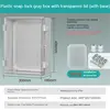 Tapa transparente de 400X300X180MM