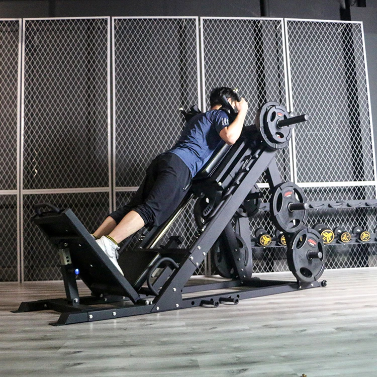 Popular Leg Press Hack Squat Machine Gym Equipment 45 Degree Multi Position Leg Press Machine for Sale