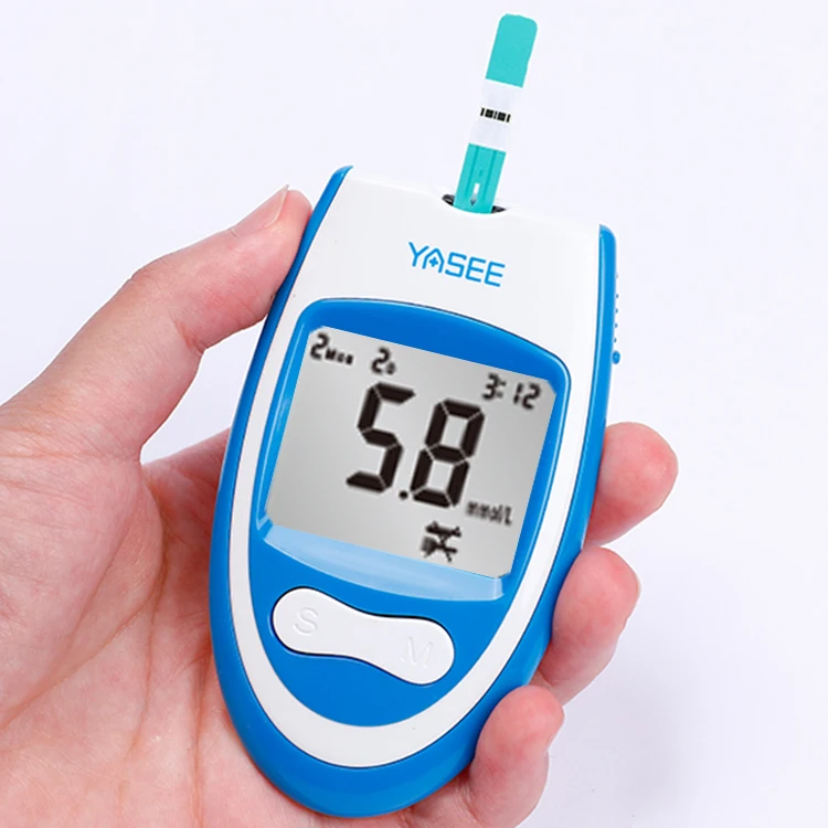 Yasee Home And Hospital Use Gluco Strip Diabetic Test Strips Blood Sugar Testing Equipment