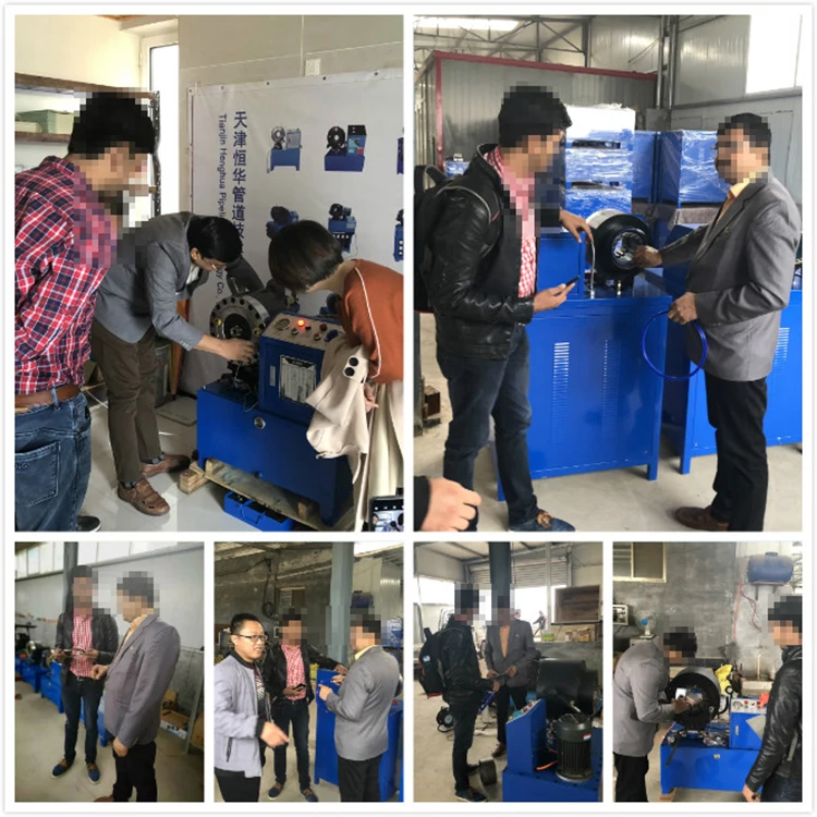 High Quality Automatic Model 2" Hose Crimper Original Crimping Machine Hydraulic Hose Pressing Machine Price