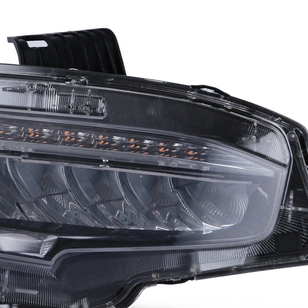 product upgrade led headlights head lamp for honda civic 10 10th headlight 2016 2021 headlamp head light led lights plug and play-6
