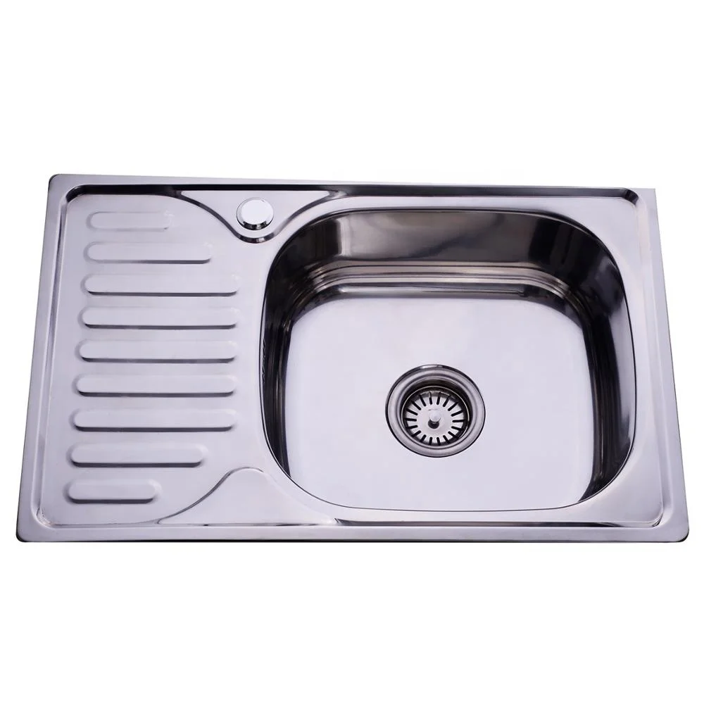Cheap Fancy Wash Basin Price in Pakistan Circular One Bowl Sink One Bowl Roundness Rectangular Stainless Steel Basin Sink