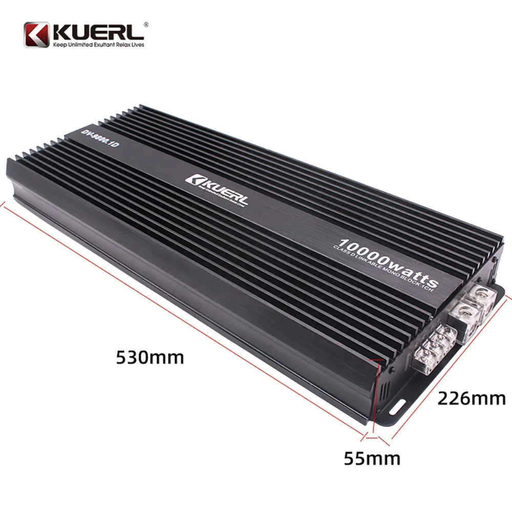 Amplificatore Monofonico Gladen RC 600c1 Classe D - 560W RMS A 2 Ohm, Con Filtri Integrati - Foto 4