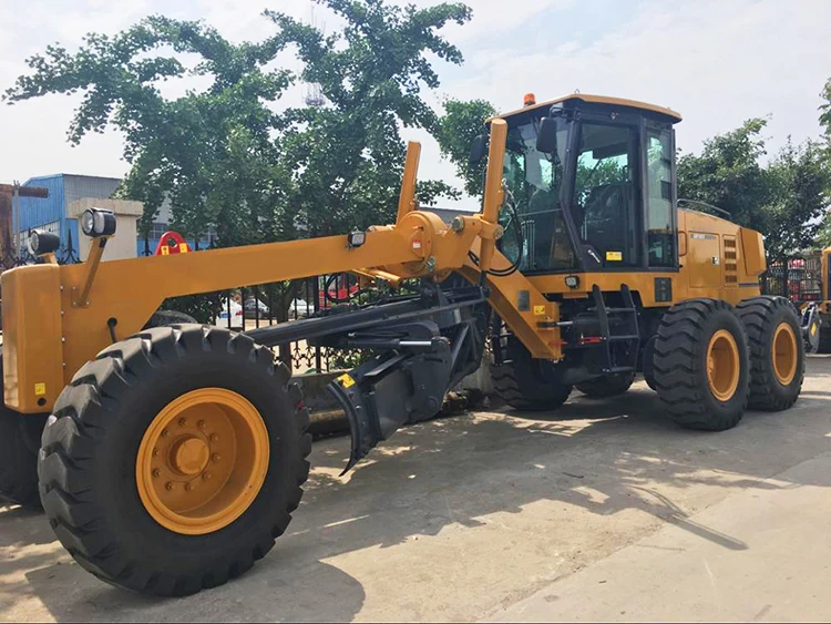 Road Construction Machinery 180HP Motor Grader GR180 Motor Grader with Ripper and Blade manufacture