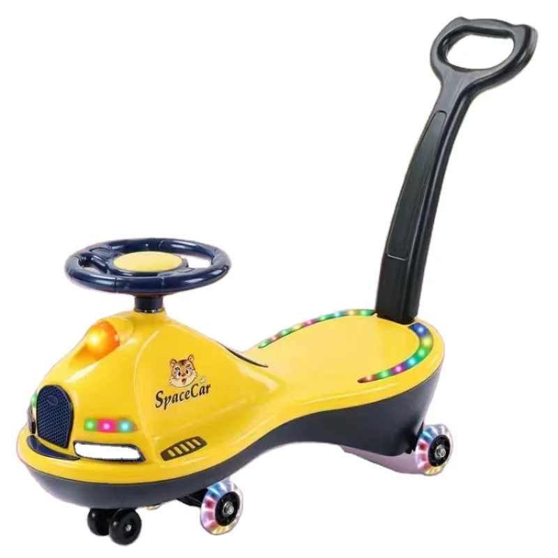 Colorful Light Kids Ride on Toy Swing Car/ Children's Wiggle Car