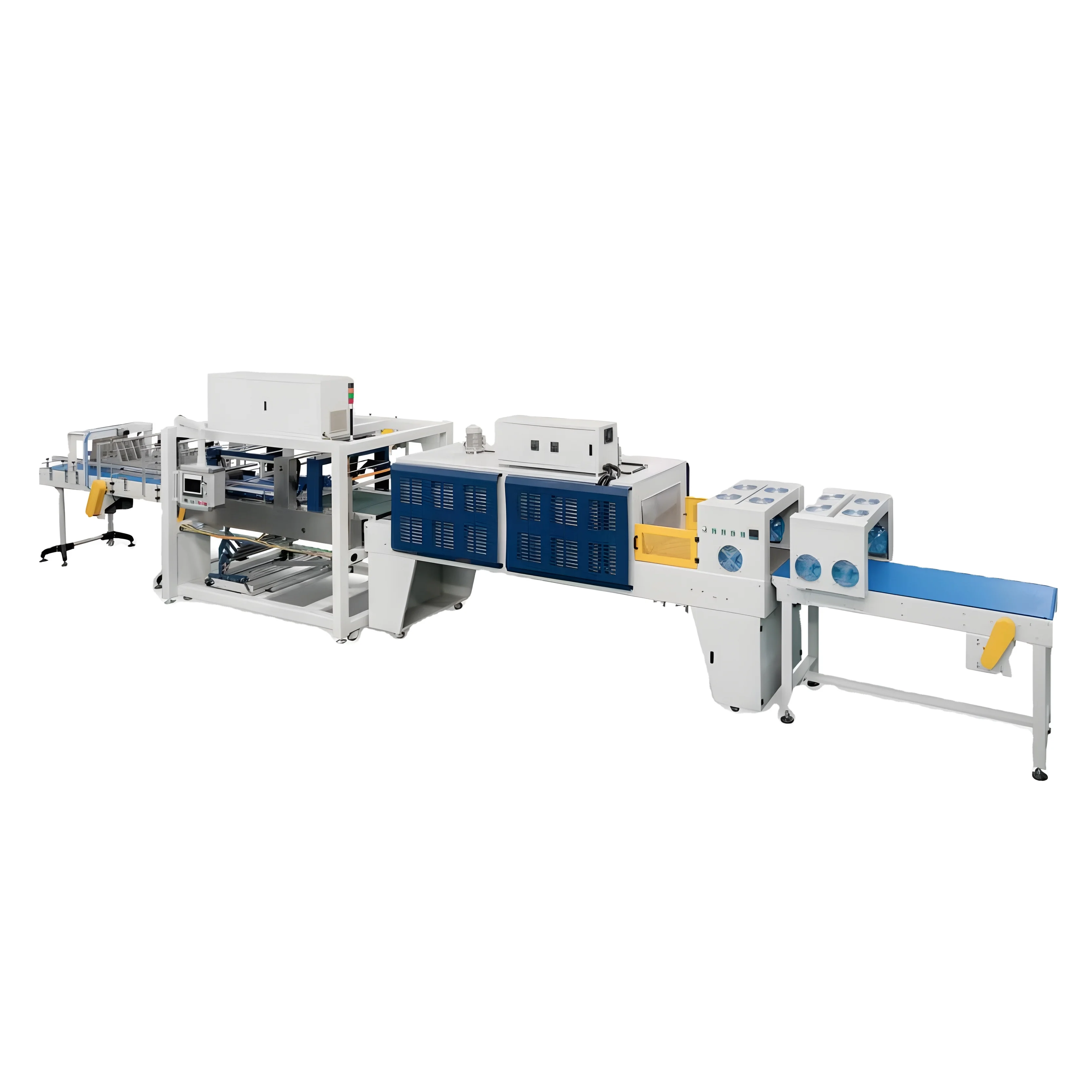 Automatic Shrink Wrapping Machine, PE Film Packaging System, for Bottle Can Box Products, CE Certified