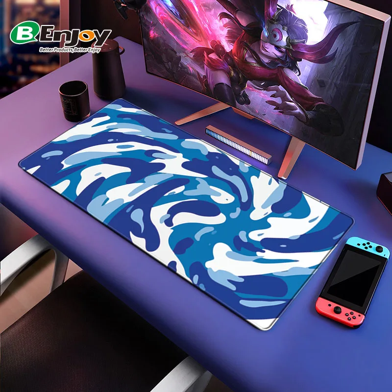 Xxl Mauspad Mousepad Office Desk Keyboard Mat Extended Blank Rubber