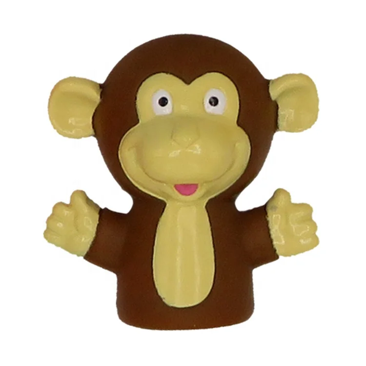 Custom Other Toy Animal Bath Baby Educational Toy Pre-Kindergarten Hand Finger Puppet Set