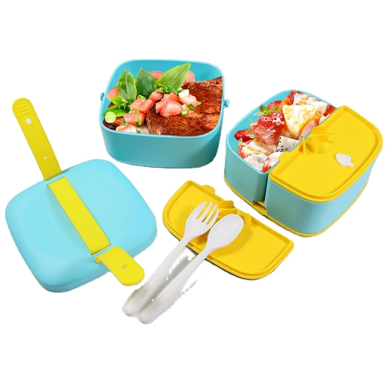 Buy Wholesale China  Hot Selling Double Layer Bento Box For