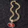 Colgante de oro + Cadena cubana de 24 pulgadas