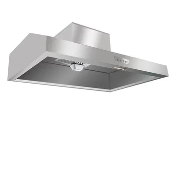 Commercial kitchen stainless steel range hood can be customized