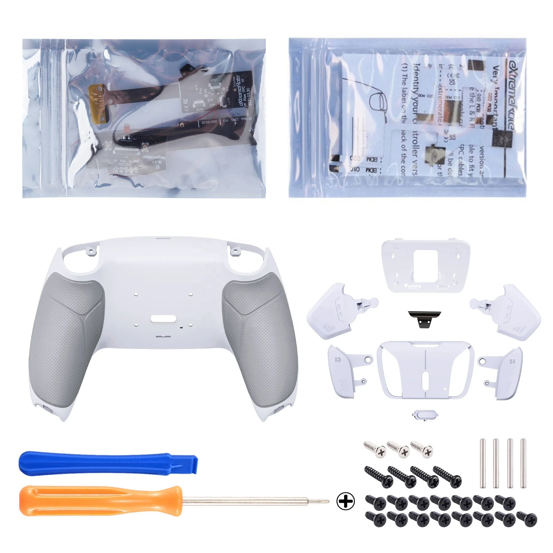 eXtremeRate Face Clicky Kit for PS5 Controller BDM-020 (CFI-ZCT1*A), C