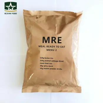 wholesale mre self Heating menu 2 soyed rice MRE emergency food