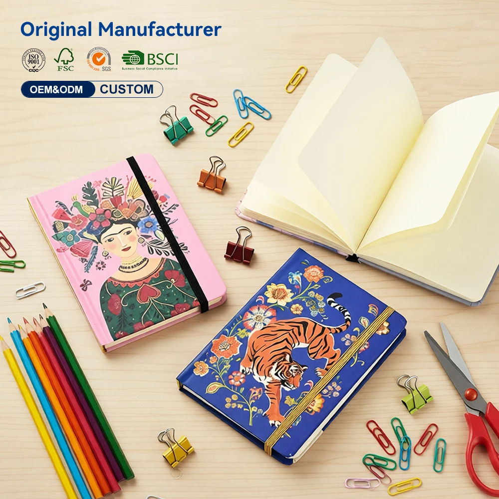 Cute A5 Book High Color Value Thickened Culomi Leather Cover 60 Sheet Student Diary/Notebook/Inner Loose-leaf School