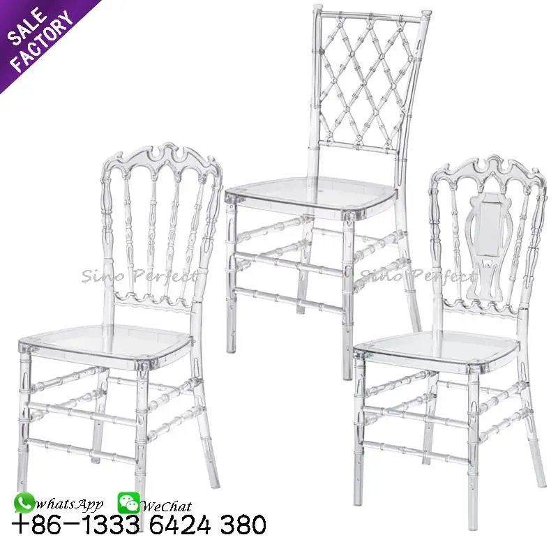 Round Back White Plastic Polycarbonate Resin French Louis Chair Event  Rental Chair for Wedding - China PC Tiffany Chair, Clear Napoleon Chair