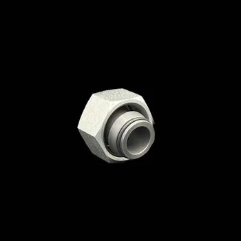 24 Degree Cone Weld Pipe Fitting Hydraulic Metric Socket Type with NPT Thread for Chemical Applications Bulk Discount 2WD Series