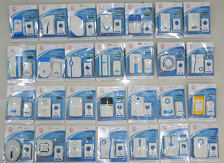 Over 15years Experience Factory Control 100M DC Apartment Doorbell Chinme Wireless Door Bell with 32pcs Classical Music