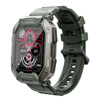 Outdoor sport C20plus Smart watch compass 1.81inch 1ATM waterproof 410mAH for men Reloj BT call smartwatches