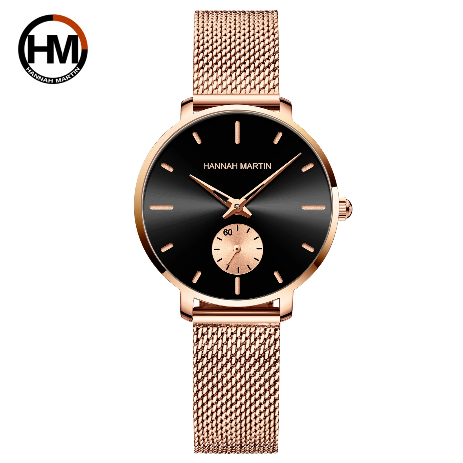 Marque Hannah Montre Hannah Martin Femme Montre En Maille De