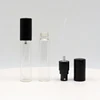 Clear-Aluminum cover - black