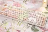 คีย์บอร์ด White-YG108 + คีย์แคป M-OA Forest House