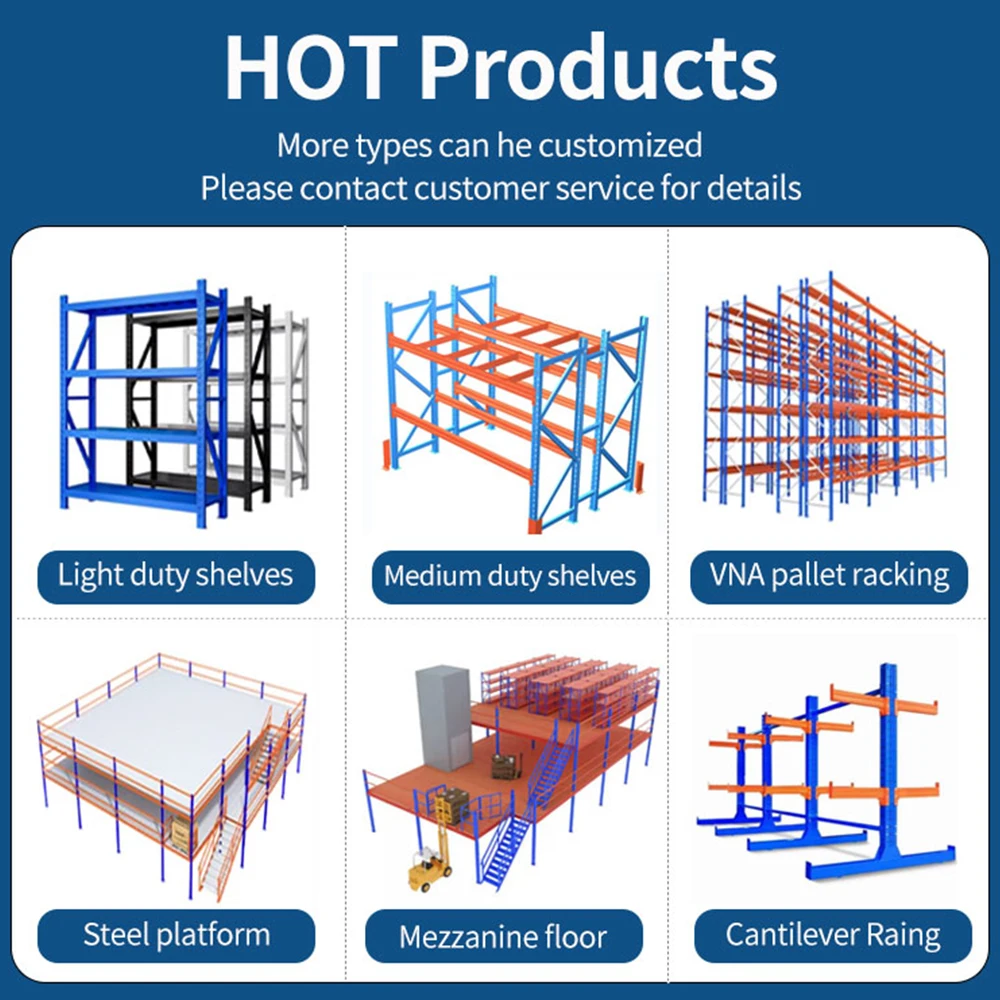 3D Free Design Mezzanine Floors Platform Warehouse Mezzanine Rack System