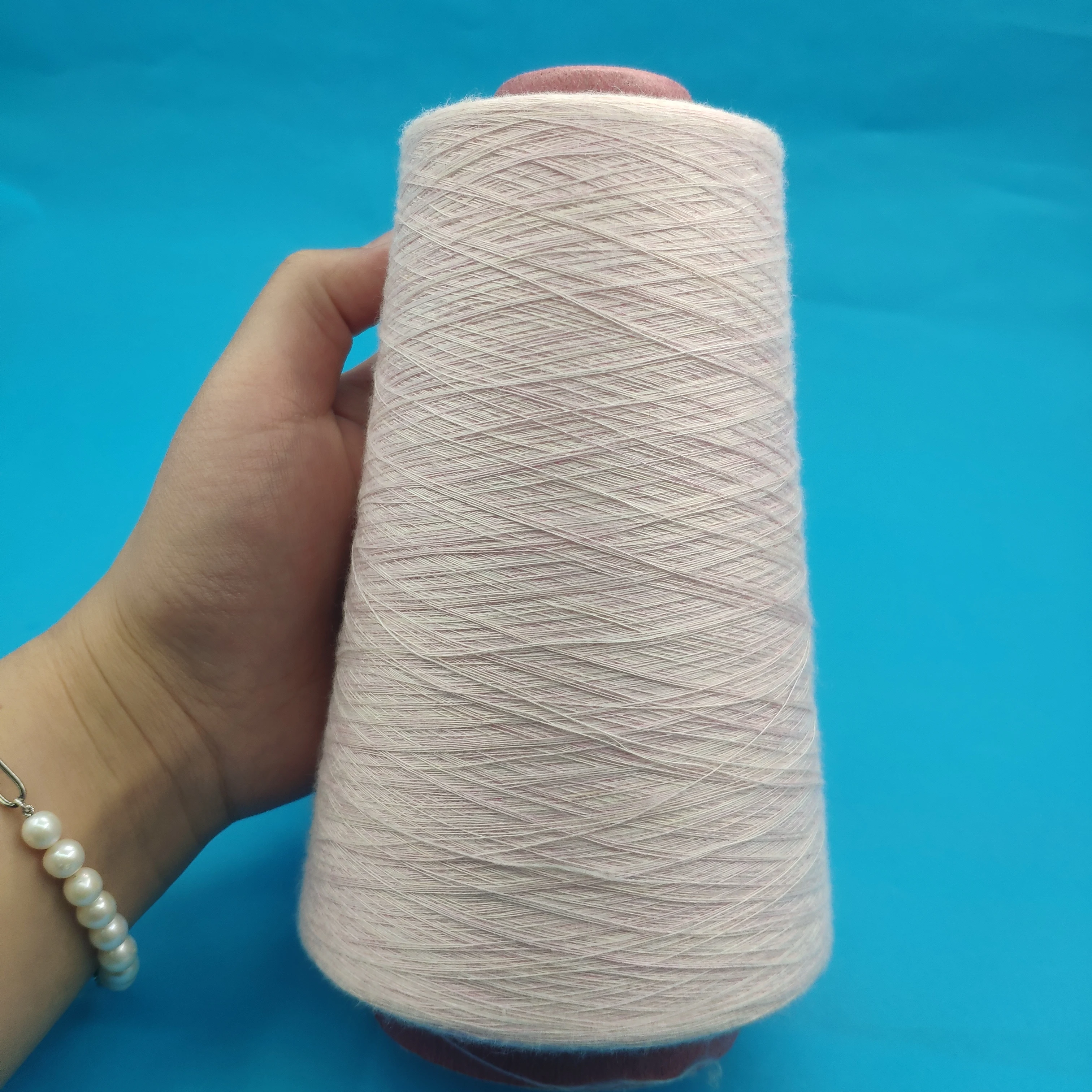 Top Fiber Raw Materials 100% Bamboo Cotton Yarn