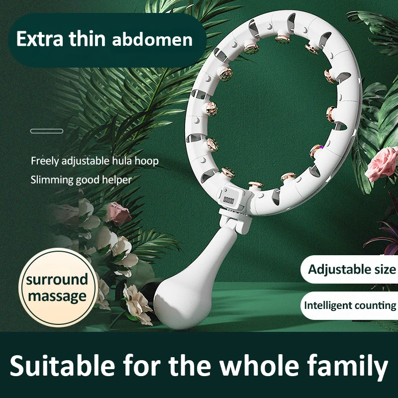 Оптовая продажа, фитнес-оборудование для взрослых, спортивный массажер для талии, Утяжеленный смарт-массажер Hula
