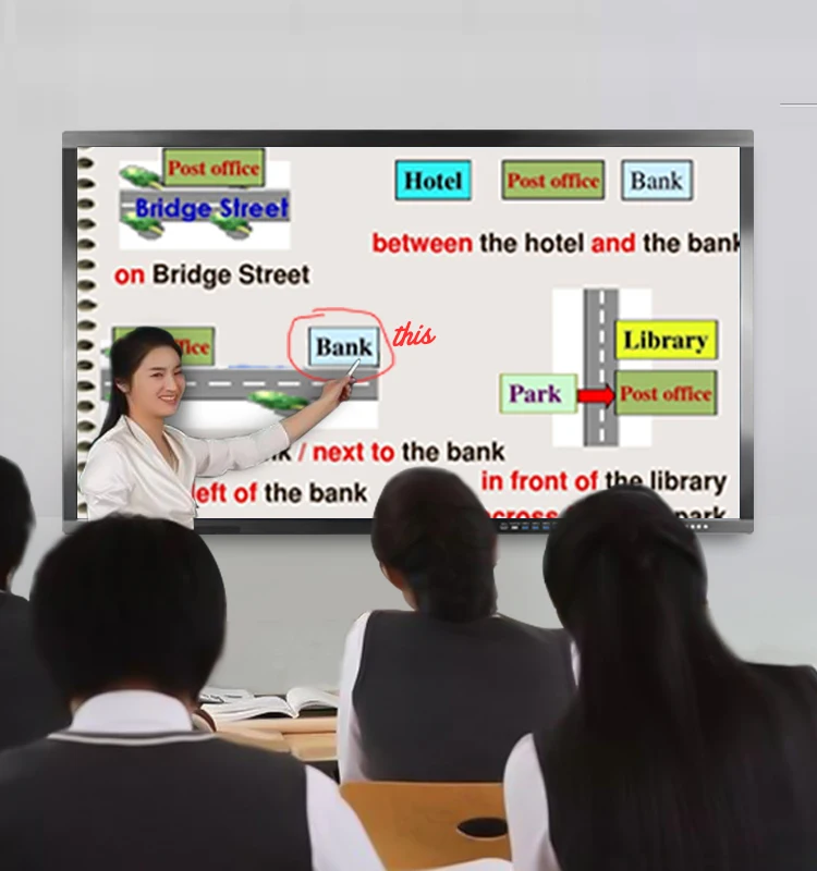 Interactive Touch Screen Smart Board Conference Digital for Teaching