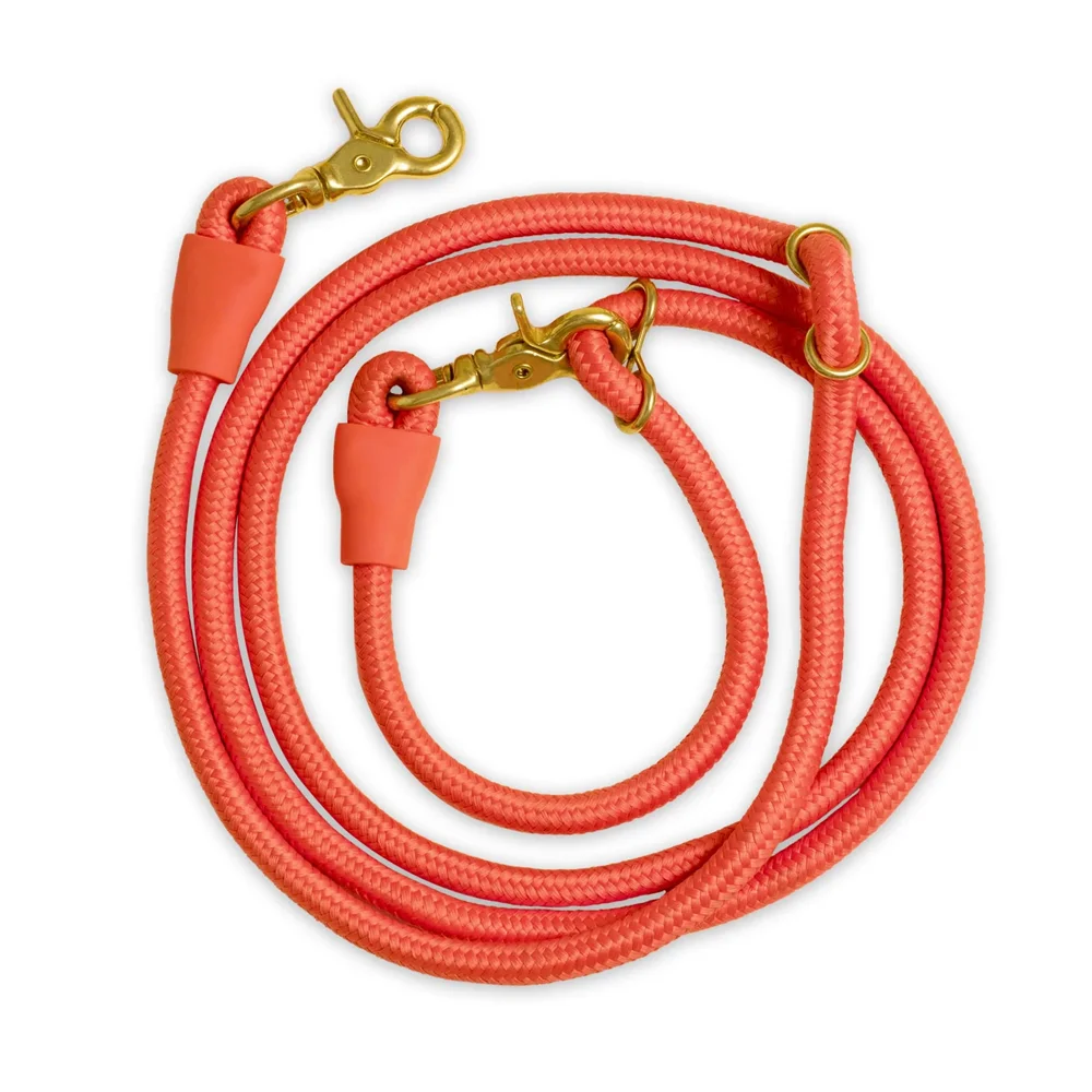 Heavy Duty Rope Dog Collar Leash Durable Premium Quality Sturdy