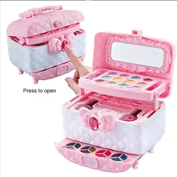 MI Little Girls Makeup Kit Toys For Girls From 9 To 12 Makeup For Babies Eyeshadow Palette Children Baby's Makeup For Kids Girl