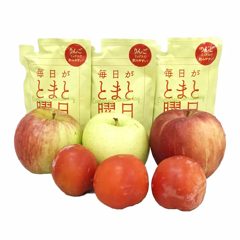 100% свежевыжимаемый томатный сок без добавок, Япония