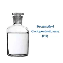 colorless transparent liquid Decamethylcyclopentasiloxane (D5) CAS No. main raw materials