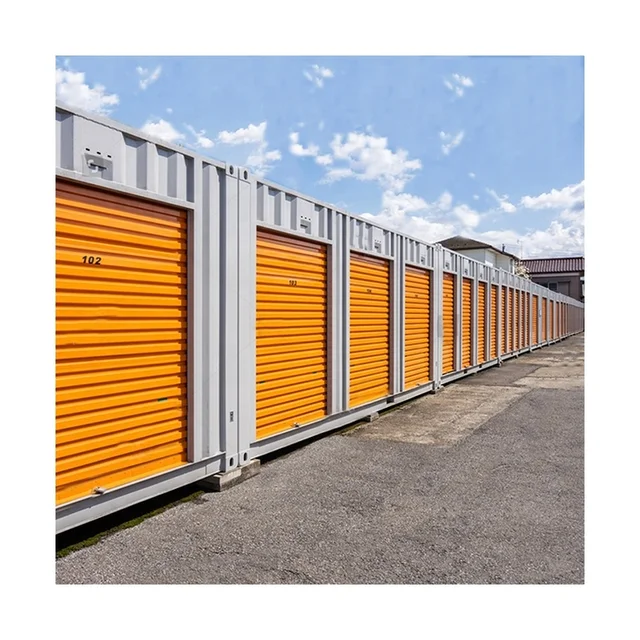 Greevel 20' 40' Length Outside Mobile Storage Box Shipping Container Self Storage Facilities