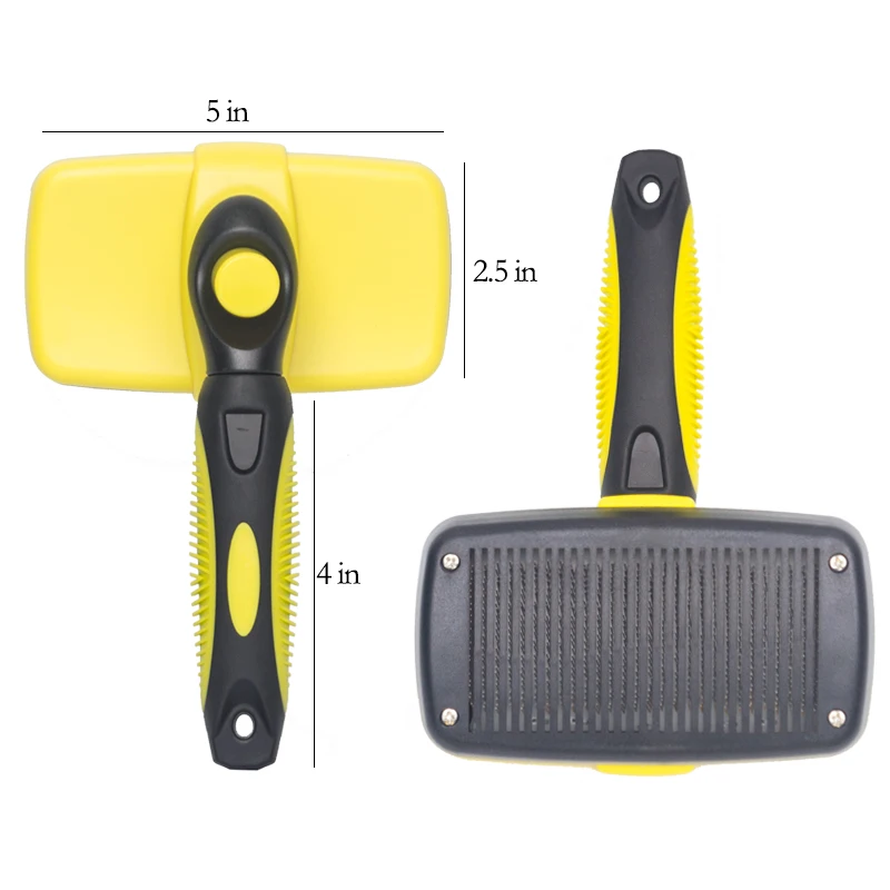 Electric Pet Dog Cat Hair Remover Cleaner Grooming Brush Comb Vacuum