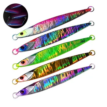 Slow-Rolling Iron Plate Lure Fast-Sinking 150g 180g 210g Sea Fishing Boat Fishing Mackerel Metal Artificial Bait – Metal Jig – view 2