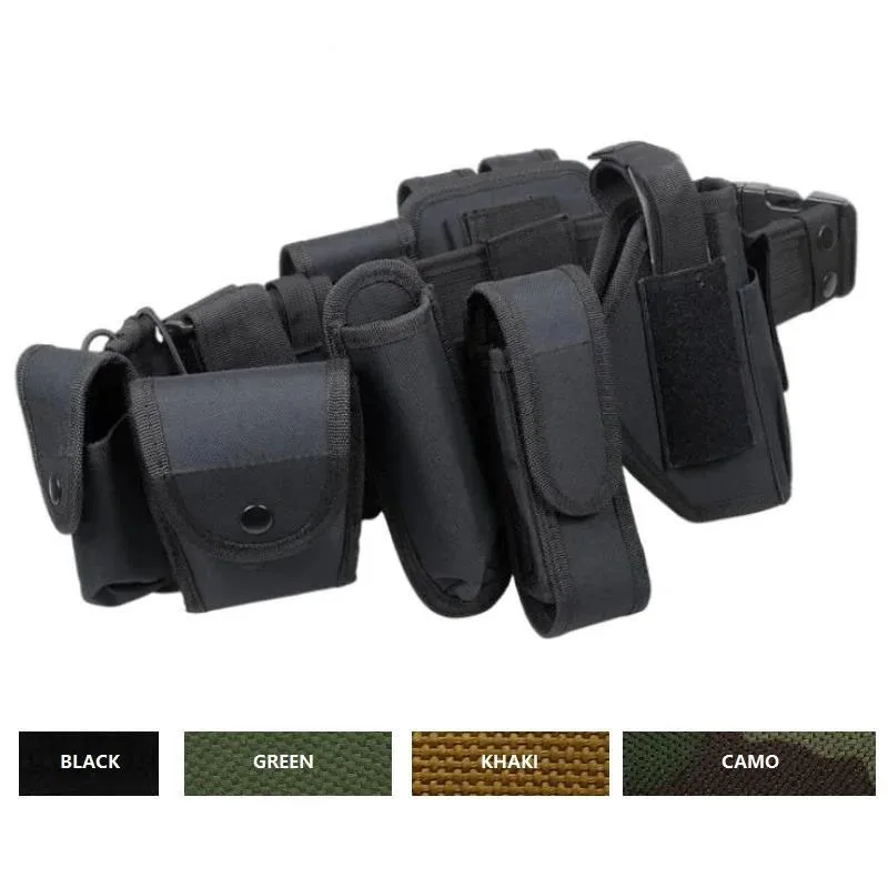 Wholesale Multifunctional Belt Outdoor Tactical Belt Oxford Wear-resistant Security Multifunctional Equipment Tactical Belt