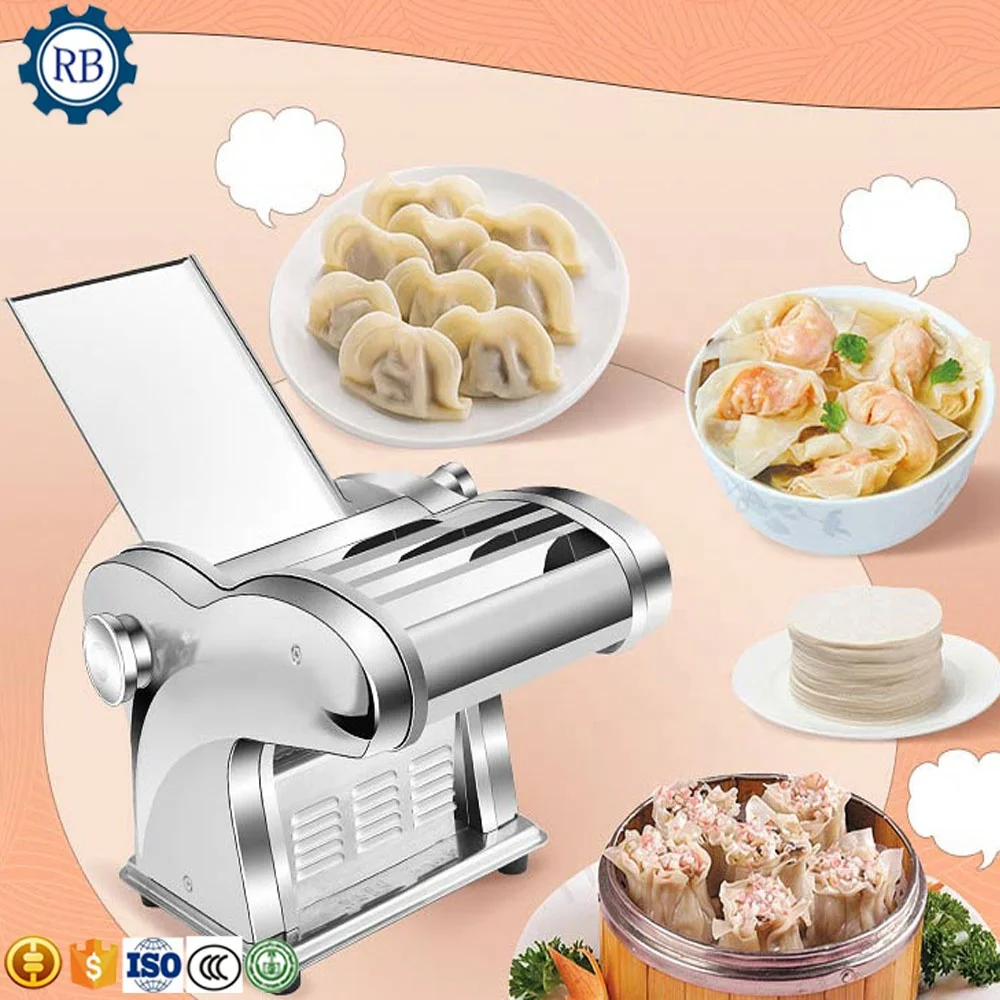 6kg Noodle Press Machine Electric Dough Sheeter for Dumpling Pasta Machine Noodle Process Machinery Multifunction Cereal Noodles